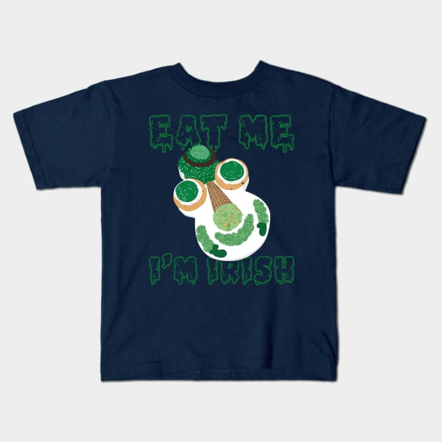 Eat Me I'm Irish Kids T-Shirt by Tee Arcade